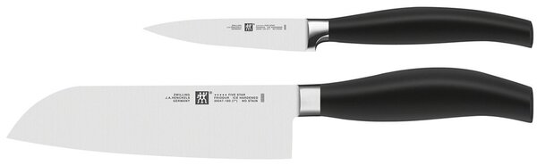 Zwilling Five Star set 2 nožů (nůž santoku 18 cm a špikovací nůž 10 cm) 1001286