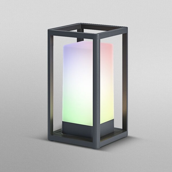 Chytrá stolní lampa / externí nabíječka TABLE RGB + teplá bílá