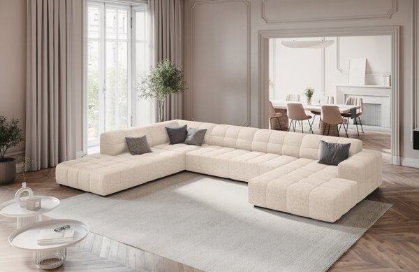 -25 % Dny MOMENTI– Cosmopolitan Design Rohová pohovka Chicago 364 cm, levá