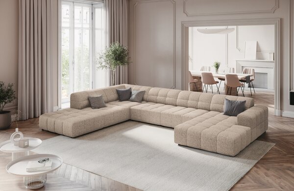 -25 % Dny MOMENTI– Cosmopolitan Design Rohová pohovka Chicago 364 cm, levá