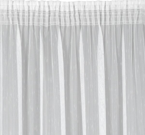 ZÁCLONA NA PÁSCE PILAR 350X270 CM BÍLÁ