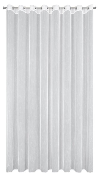 ZÁCLONA NA KROUŽCÍCH PILAR 350X250 CM BÍLÁ