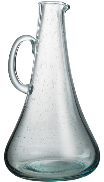 Modrý skleněný džbán J-line Carouffe 2,7 l