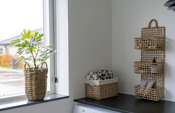 Nordic Living Set dvou přírodních úložných košů Terema 20x30/ 25x35 cm