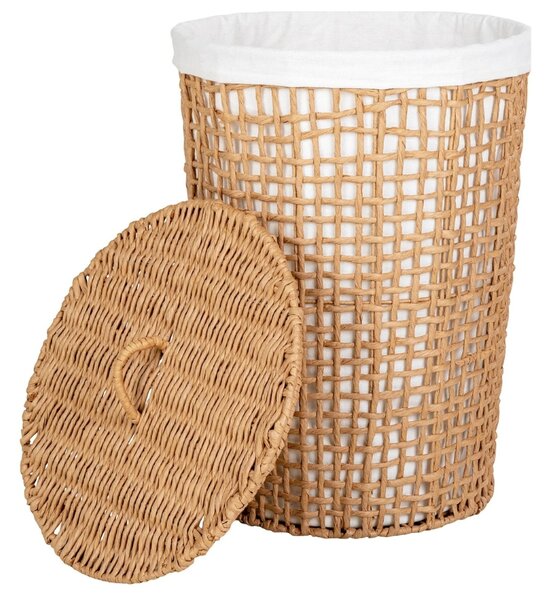 Nordic Living Přírodní koš na prádlo Pomula 56 cm