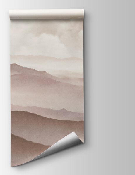 Fototapeta Zamlžená horská krajina, Přírodní fototapety, Populární fototapety, t00903 - Tapeko.co.cz