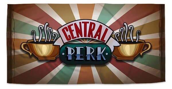 Sablio Ručník Seriál přátelé CENTRAL PERK Abstrakce - 30x50 cm