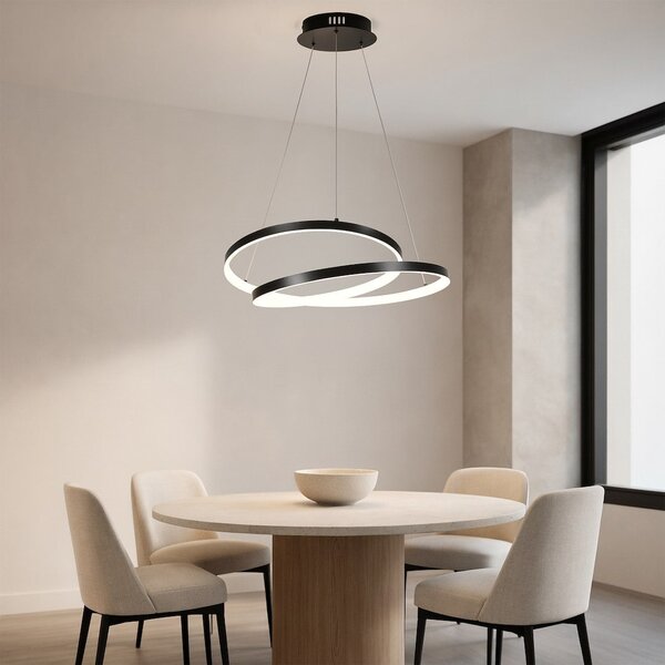 Závěsné LED svítidlo Lucero, 1x LED 48w, 4000k, b
