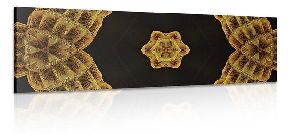 Obraz zajímavá zlatá Mandala