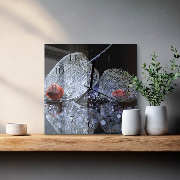 Skleněné hodiny na stěnu Kus zskc-30x30-00181846