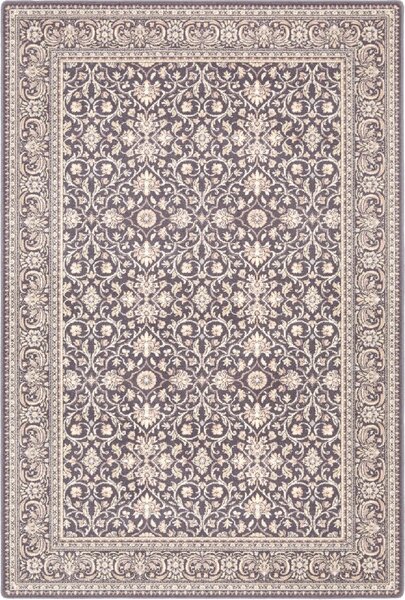 Agnella vlněný koberec Isfahan Salamanka Antracitový Rozměr: 160x240 cm