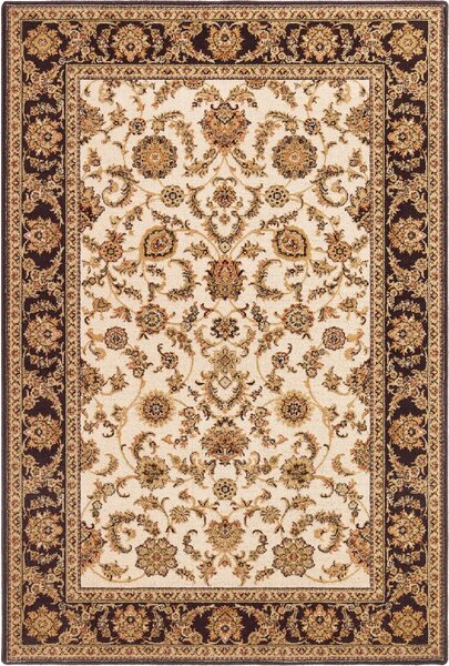 Agnella vlněný koberec Isfahan Anafi Krémový Rozměr: 160x240 cm