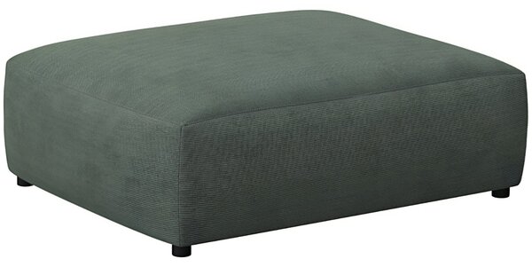 -25 % Dny MOMENTI– Zelená čalouněná podnožka FLEXLUX LUCERA 104 x 82 cm
