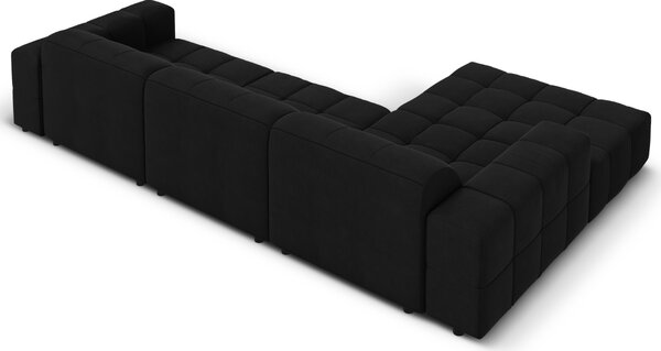 -25 % Dny MOMENTI– Cosmopolitan Design Sametová rohová pohovka Chicago 284 cm, levá