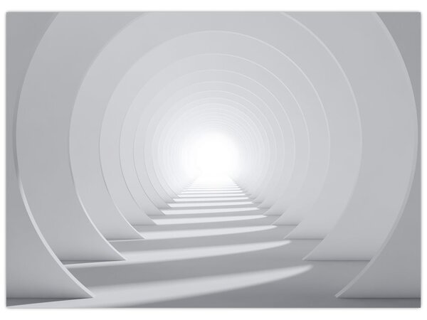 Obraz - 3D tunel (70x50 cm)