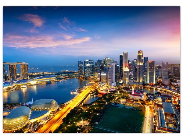 Obraz - Singapur, Asie (70x50 cm)