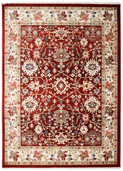 Makro Abra Kusový koberec RIVOLI EF52B Klasický červený Rozměr: 160x225 cm