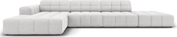 -25 % Dny MOMENTI– Cosmopolitan Design Sametová rohová pohovka Chicago 341 cm, levá