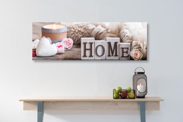 Obraz zátiší s nápisem Home