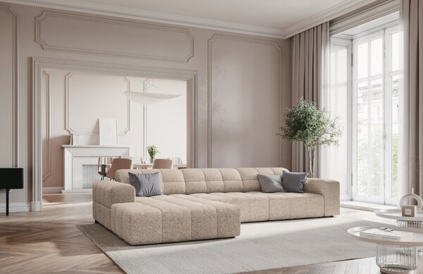 -25 % Dny MOMENTI– Cosmopolitan Design Rohová pohovka Chicago 284 cm, levá