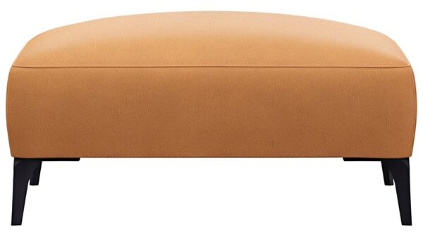 -25 % Dny MOMENTI– Koňakově hnědá kožená podnožka FLEXLUX VOLUZZI 91 x 71 cm