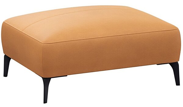 -25 % Dny MOMENTI– Koňakově hnědá kožená podnožka FLEXLUX VOLUZZI 91 x 71 cm