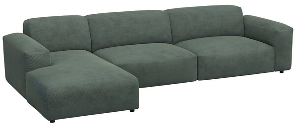 -25 % Dny MOMENTI– Flexlux Rohová pohovka LUCERA 317 cm, levá