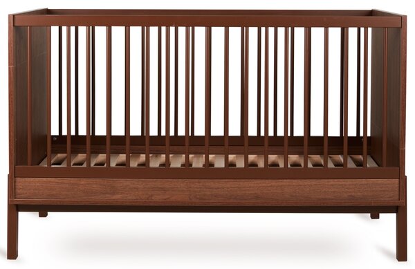 Hnědá dětská rostoucí postýlka Quax Ashi 70 x 140 cm