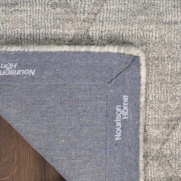 Koberec WOOL HAVEN šedý