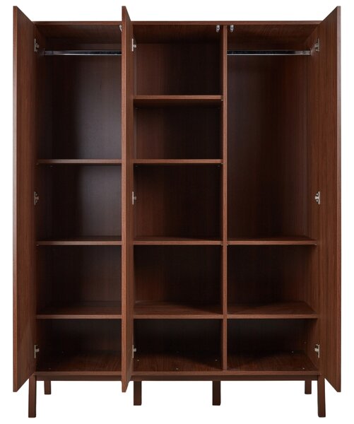 -25 % Dny MOMENTI– Hnědá šatní skříň Quax Ashi 196 x 144 cm