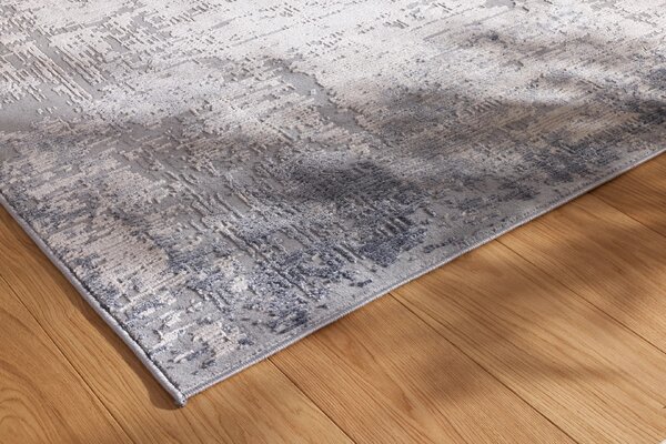 Kobercový ráj Moderní kusový koberec abstraktní Pula Ember šedý Rozměr: 100x150 cm