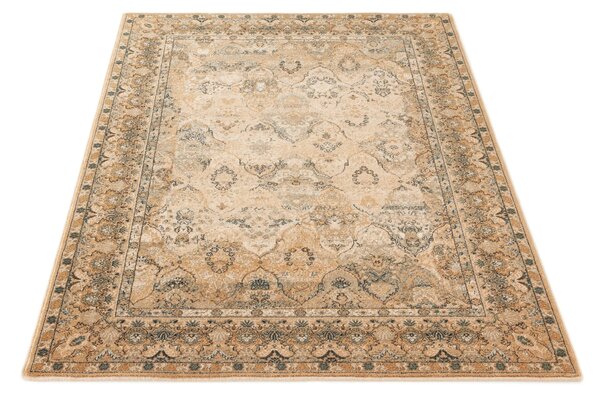 Kusový koberec vlněný Dywilan Omega Kashmir Krem 2 béžový Rozměr: 100x150 cm