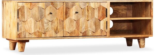 TV stolek z masivního mangovníkového dřeva | 118x35x40 cm