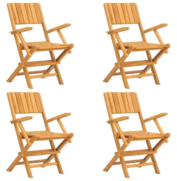 5dílný zahradní jídelní set masivní teakové dřevo 3155030