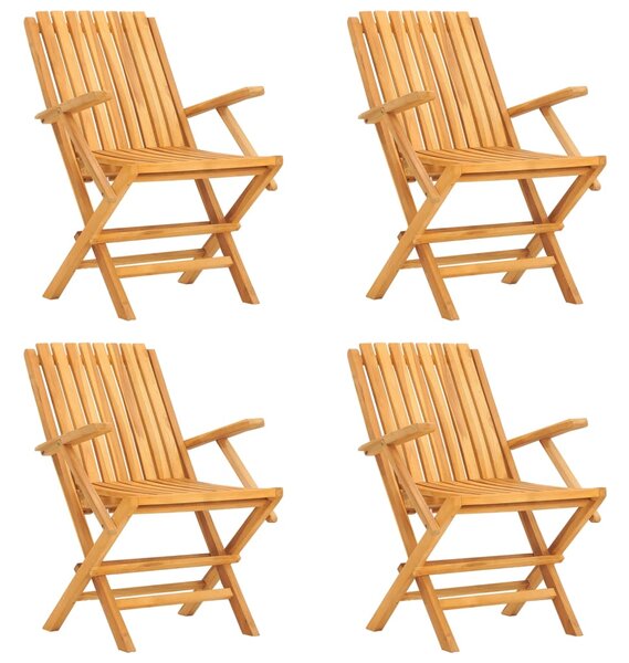 5dílný zahradní jídelní set masivní teakové dřevo