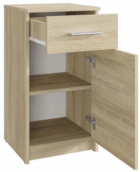 Komoda Matkam 40 x 35 x 75 cm dub sonoma matný
