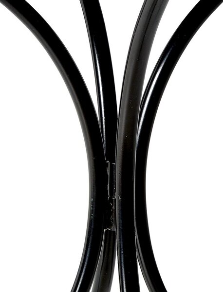 PALAZZO Odkládací stolek 35 cm - bílá/modrá