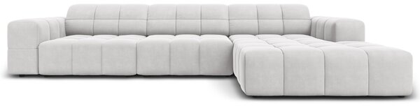 -25 % Dny MOMENTI– Cosmopolitan Design Sametová rohová pohovka Chicago 284 cm, pravá