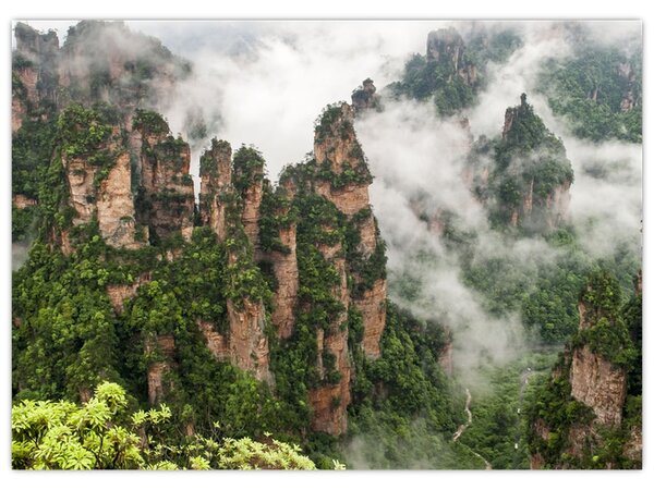 Obraz - Zhangjiajie National Park, Čína (70x50 cm)