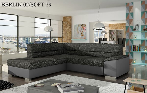 ELTAP Rohová sedací souprava VERSO, levé provedení Látka čalounění: Soro 34 + Soft 17