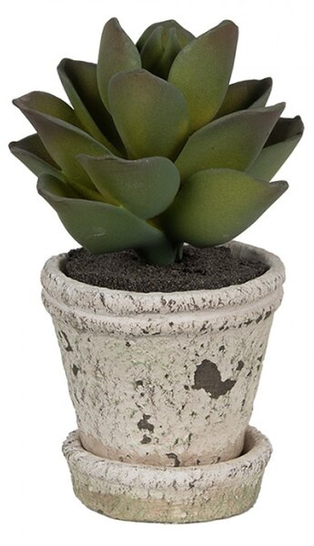 Béžový cementový obal na květináč Sarah – 9x9 cm