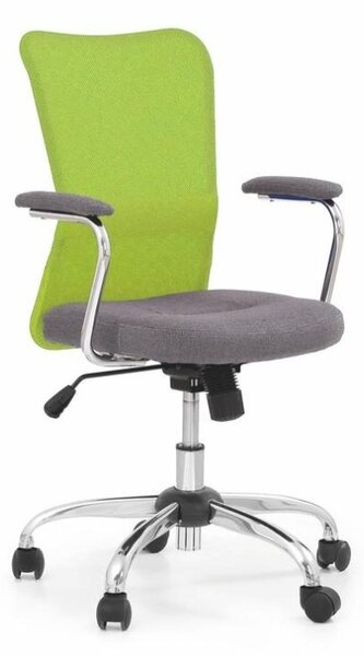 Dětská židle Andy, šedá / zelená