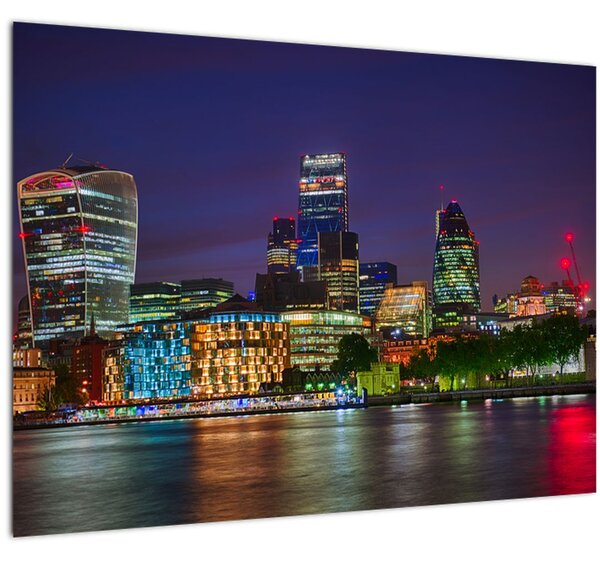 Obraz - Večerní Londýn (70x50 cm)