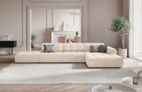 -25 % Dny MOMENTI– Cosmopolitan Design Rohová pohovka Chicago 341 cm, pravá