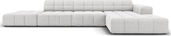 -25 % Dny MOMENTI– Cosmopolitan Design Sametová rohová pohovka Chicago 341 cm, pravá