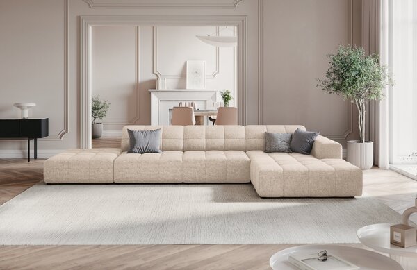 -25 % Dny MOMENTI– Cosmopolitan Design Rohová pohovka Chicago 341 cm, pravá