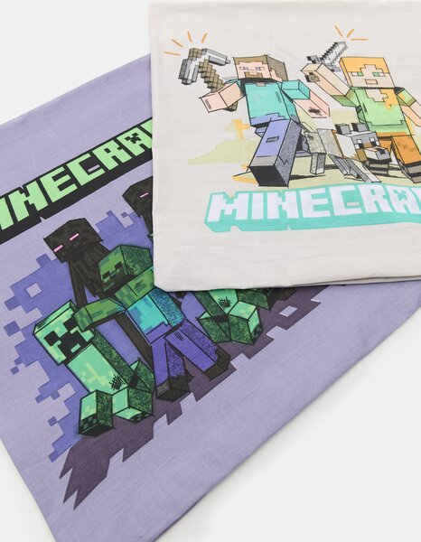 Sinsay - Povlaky na polštáře Minecraft 2 balení - vícebarevná