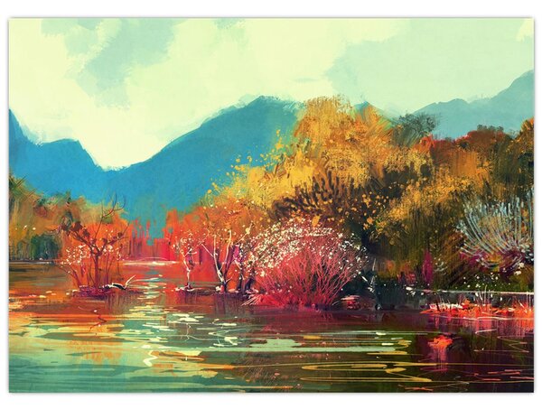 Obraz - Barvy podzimu (70x50 cm)