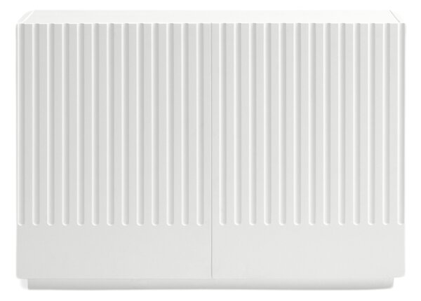 Bílá lakovaná komoda Teulat Doric 100 x 48 cm