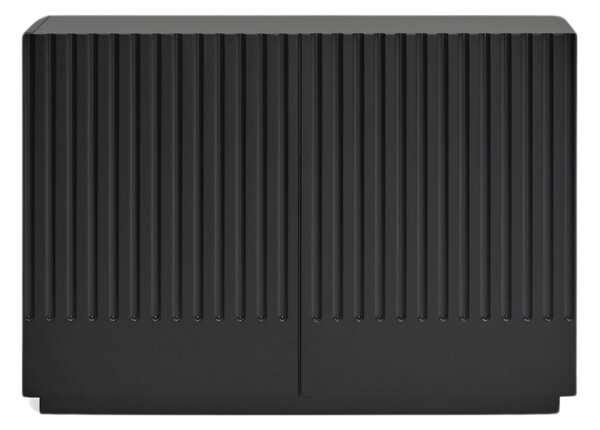 Černá lakovaná komoda Teulat Doric 100 x 48 cm